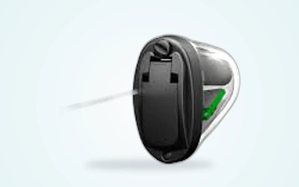Bernafon Encanta IIC invisible custom hearing aid