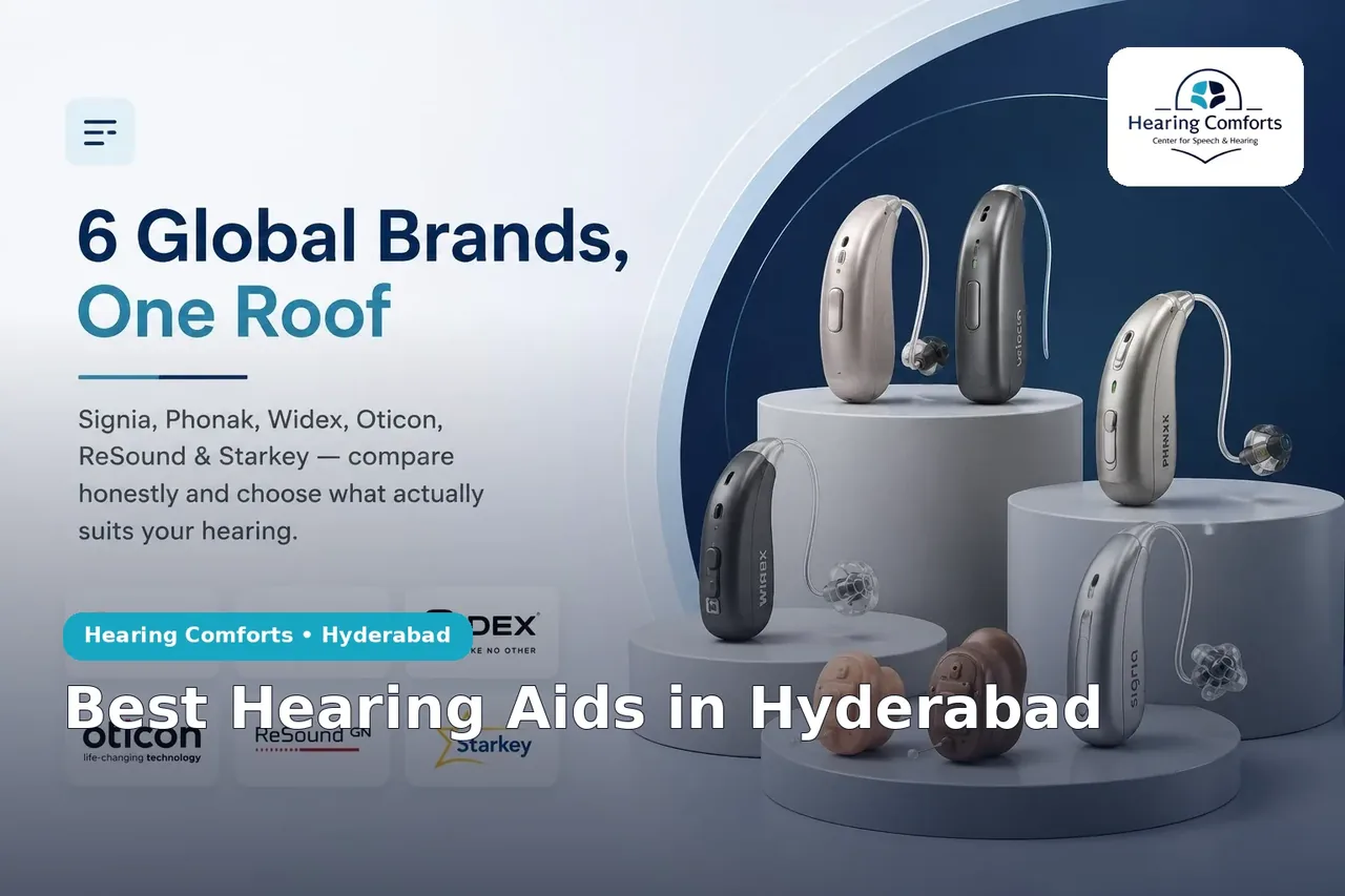 Best Hearing Aids in Hyderabad – Hearing Comforts