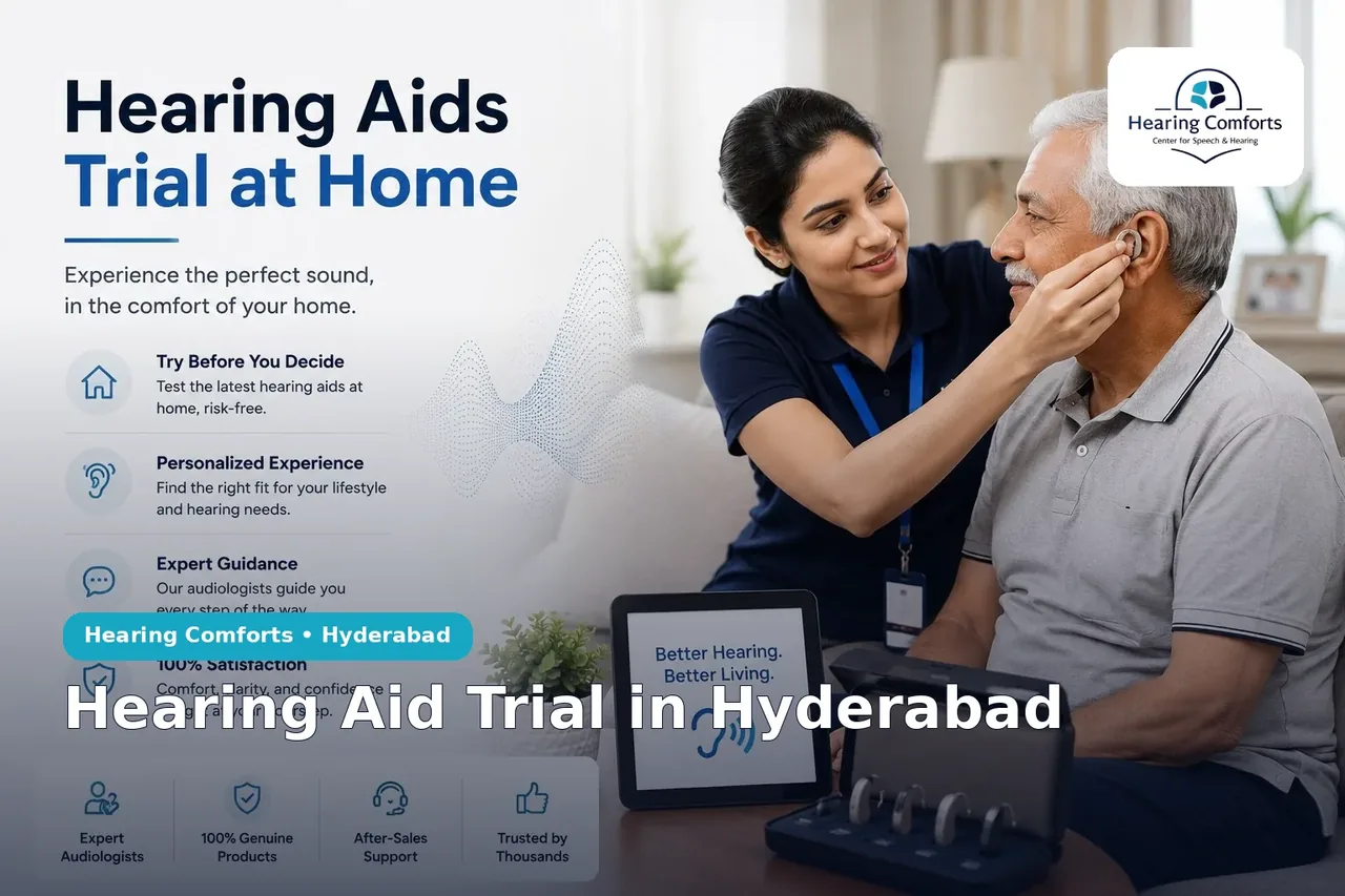Hearing Aid Trial in Hyderabad – Hearing Comforts