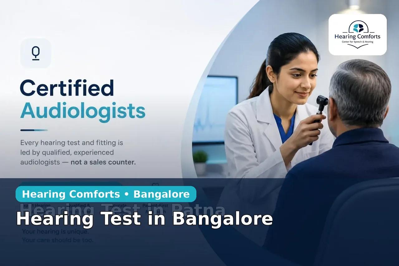 Hearing Test in Bangalore – Hearing Comforts