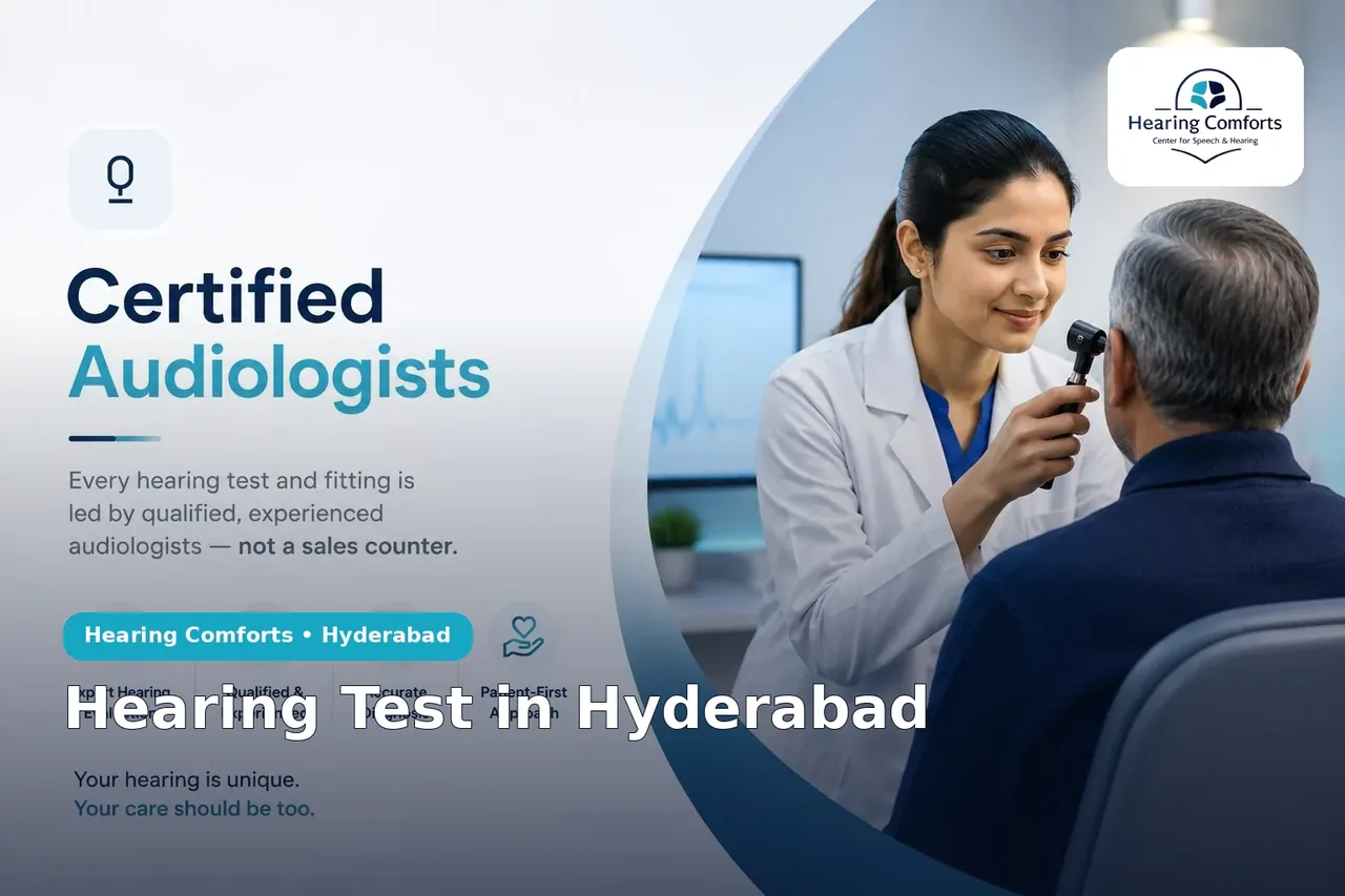 Hearing Test in Hyderabad – Hearing Comforts