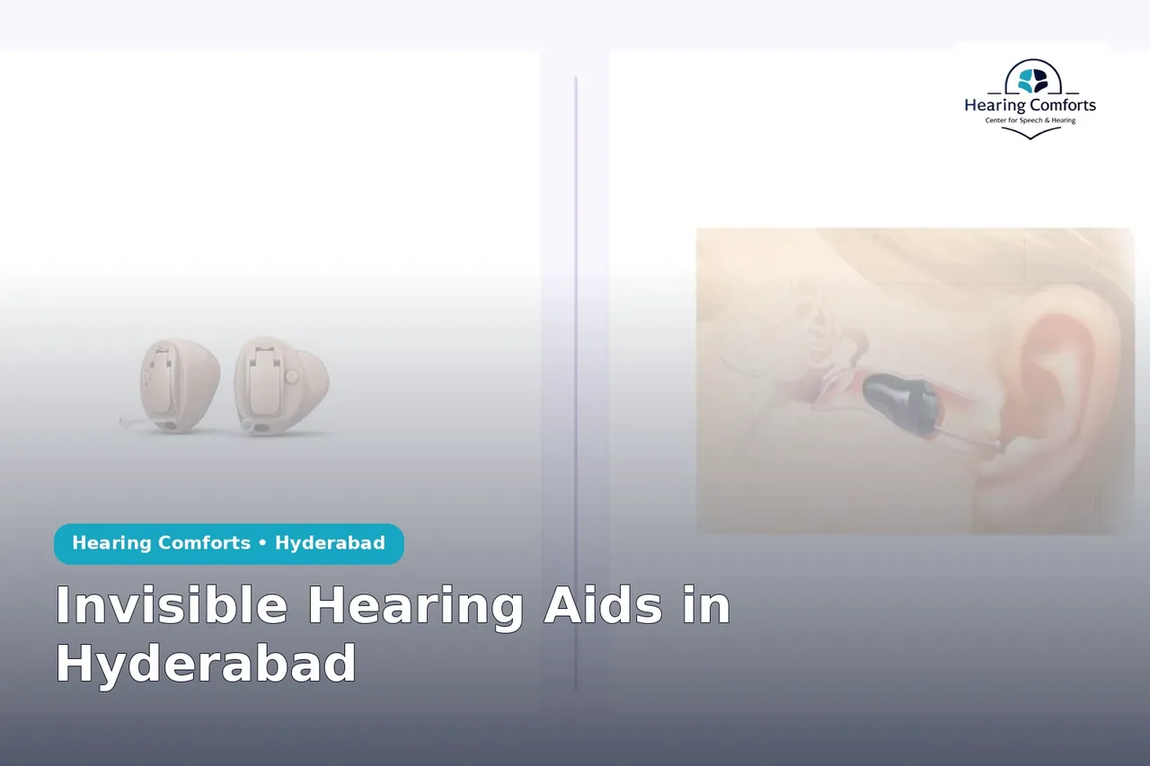 Invisible Hearing Aids in Hyderabad – Hearing Comforts